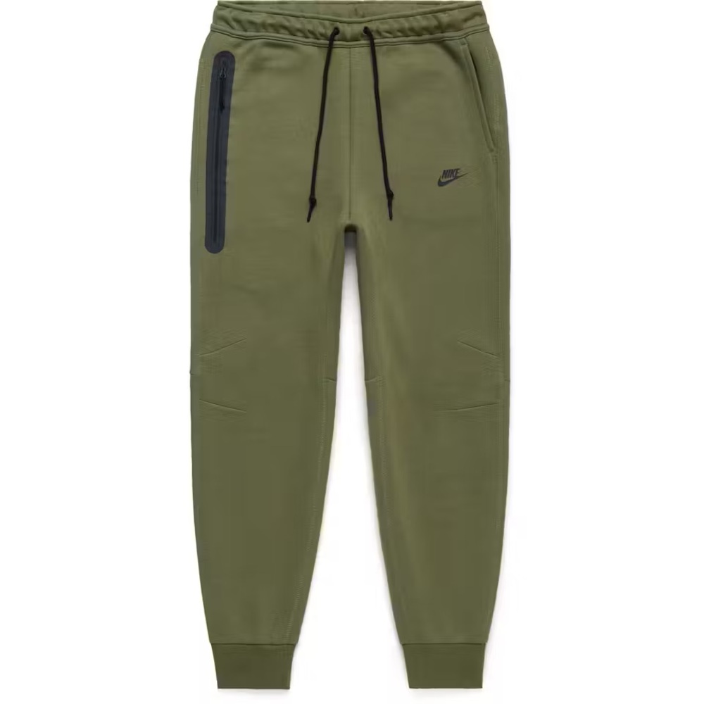 Nike Tech Fleece Joggers Olive Green XL (Fits Large) Like New